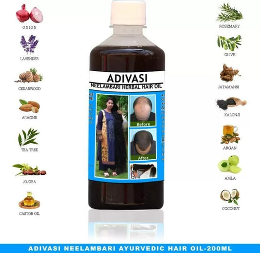 Adivasi Neelabari Herbal Hair Oil